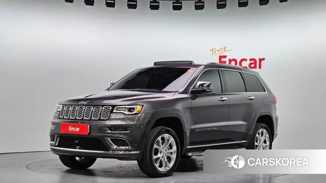 Jeep Grand Cherokee 2021 Серый из Кореи