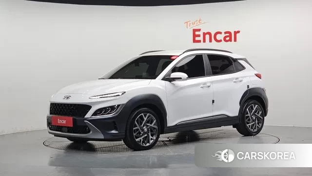 Hyundai The New Kona Hybrid 2022 Белый из Кореи