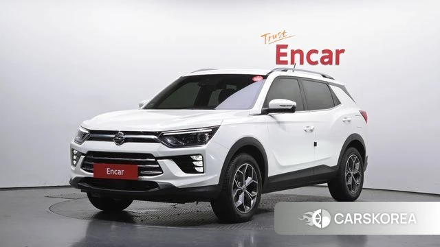 Ssangyong Beautiful Korando 2020 Белый из Кореи