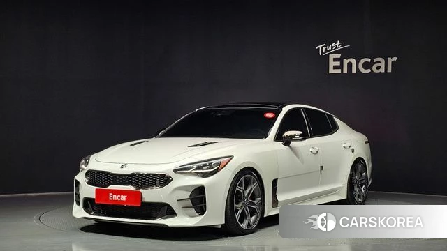 Kia Stinger 2018 Белый из Кореи