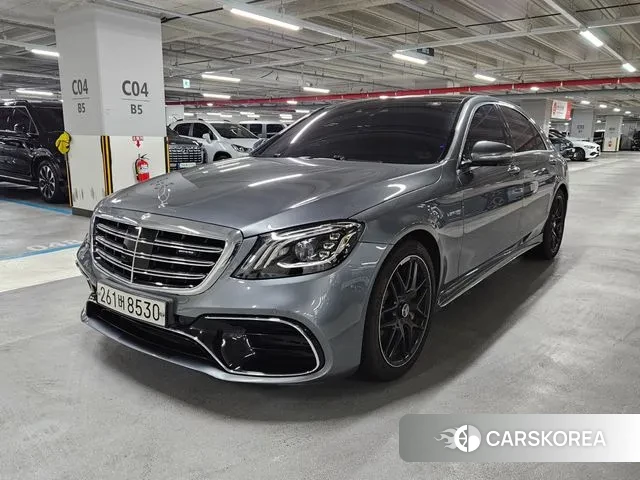 Mercedes-Benz S-Class W222 2019 Серый из Кореи