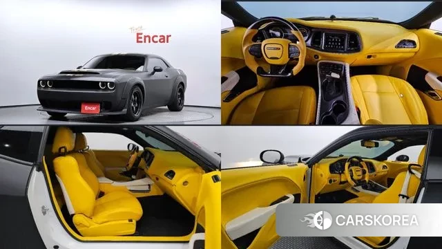 Dodge Challenger 2020 Серый из Кореи