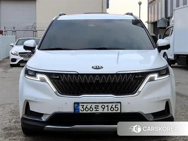 Kia Carnival 4th generation 2021 Белый из Кореи
