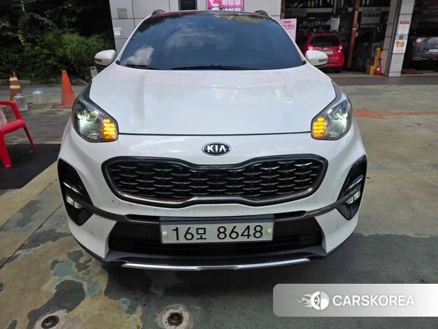 Kia Sportage The Bold 2018 Белый из Кореи