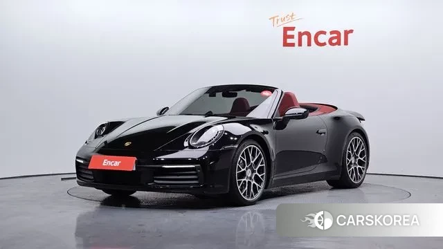 Porsche 911(992) 2020 Черный из Кореи