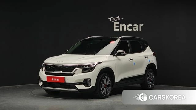 Kia Seltos 2022 Белый из Кореи