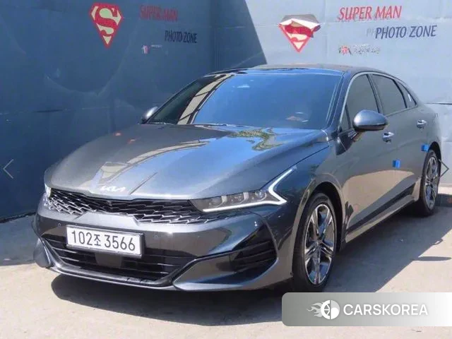 Kia K5 3rd generation 2022 Серый из Кореи