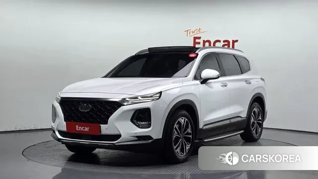 Hyundai Santa Fe TM 2018 Белый из Кореи