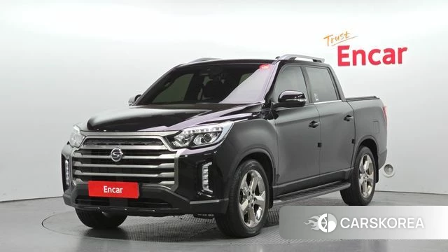 Ssangyong The New Rexton Sport 2022 Серый из Кореи