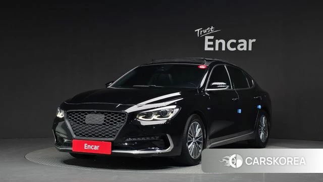 Hyundai Grandeur IG Hybrid 2018 Черный из Кореи