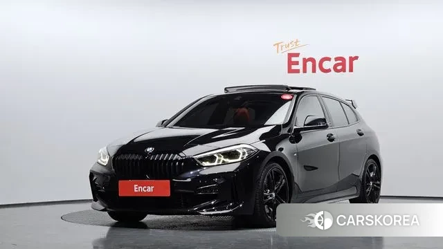 BMW 1 Series (F40) 2021 Черный из Кореи