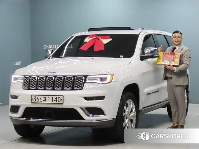 Jeep Grand Cherokee 2019 Белый из Кореи