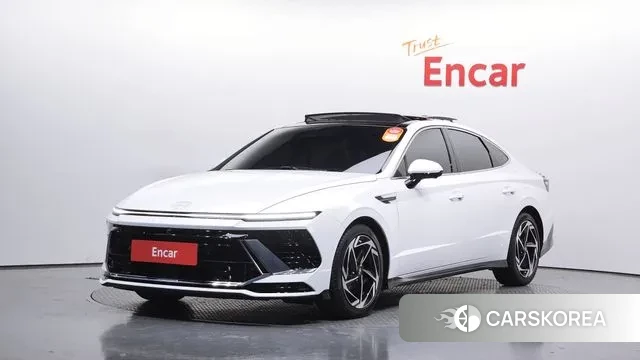 Hyundai Sonata D Edge (DN8) 2024 Белый из Кореи