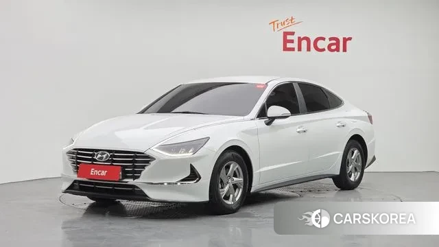 Hyundai Sonata (DN8) 2019 Белый из Кореи