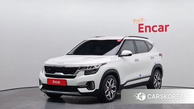 Kia Seltos 2022 Белый из Кореи