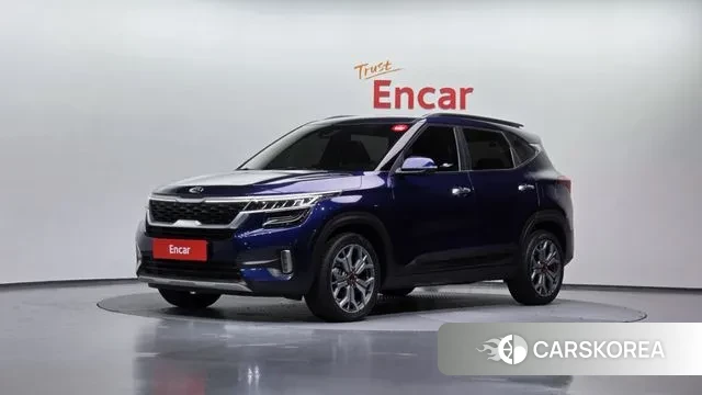 Kia Seltos 2020 Синий из Кореи