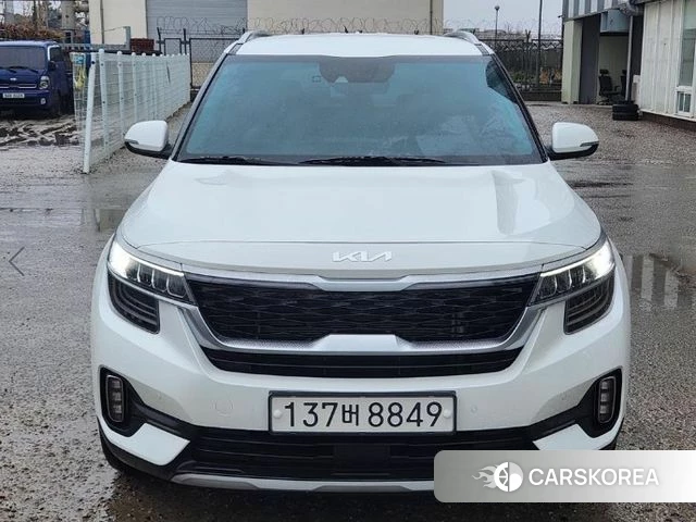Kia Seltos 2022 Белый из Кореи
