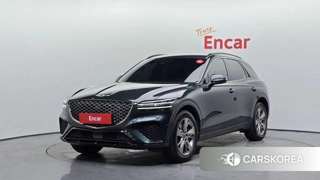 Genesis GV70 2021 Темно-зеленый из Кореи