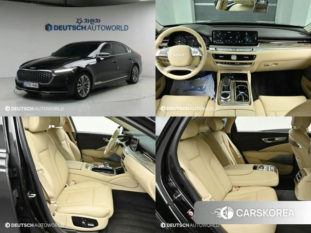 Kia The New K9 2nd generation 2021 Черный из Кореи