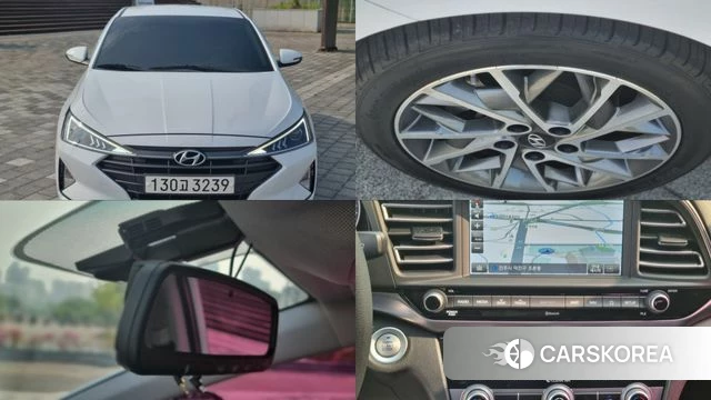 Hyundai The New Avante AD 2019 Белый из Кореи