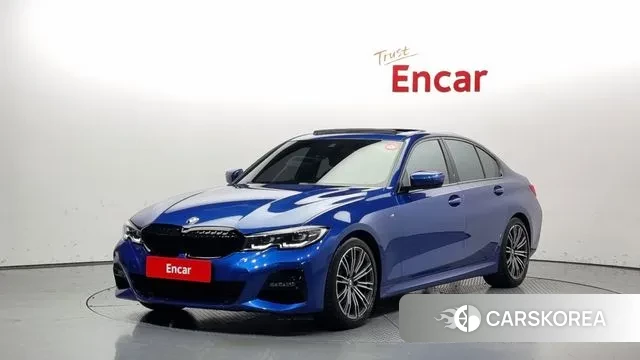 BMW 3 Series (G20) 2021 Синий из Кореи