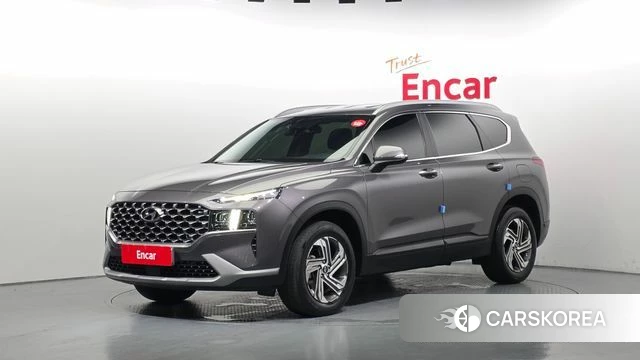 Hyundai The New Santa Fe 2022 Серый из Кореи