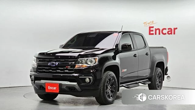 Chevrolet (GM Daewoo) Real New Colorado 2021 Черный из Кореи