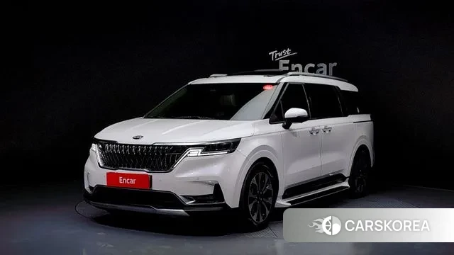 Kia Carnival 4th generation 2020 Белый из Кореи
