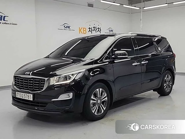 Kia The New Carnival 2020 Черный из Кореи