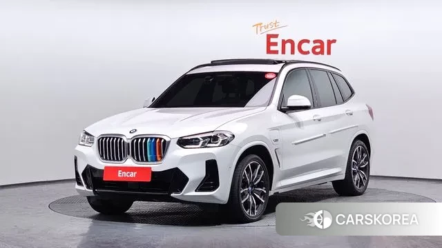 BMW X3 (G01) 2022 Белый из Кореи