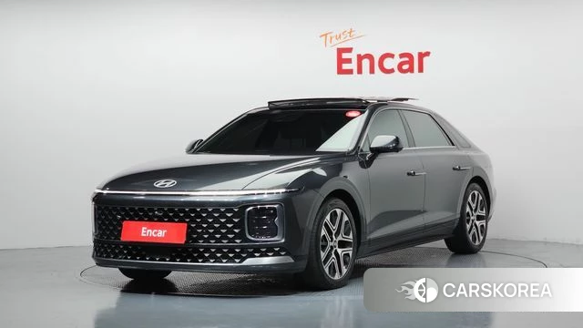 Hyundai Grandeur Hybrid (GN7) 2023 Серый из Кореи