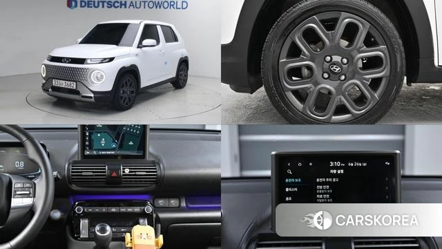 Hyundai Casper 2021 Белый из Кореи