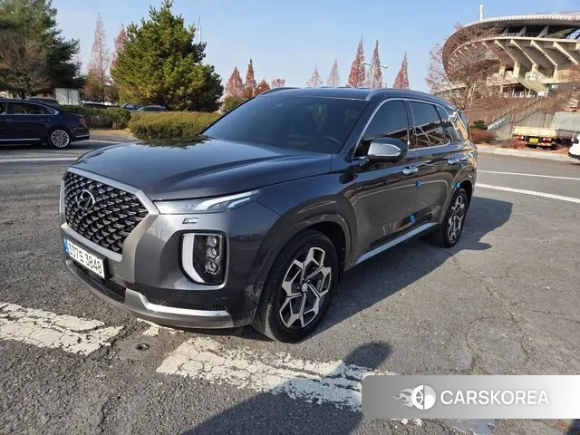 Hyundai Palisade 2022 Серый из Кореи