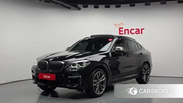 BMW X4 (G02) 2020 Черный из Кореи