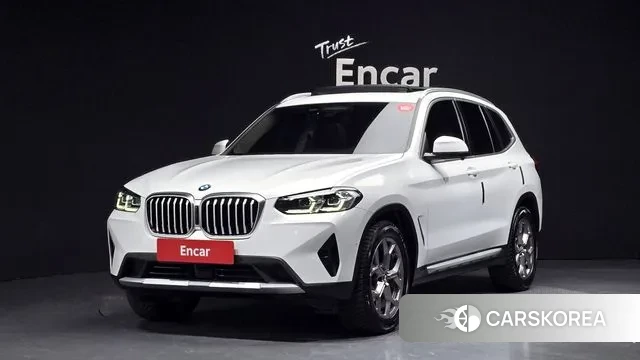 BMW X3 (G01) 2022 Белый из Кореи