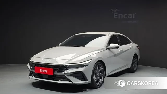 Hyundai The New Avante (CN7) 2025 Серебристо-серый из Кореи