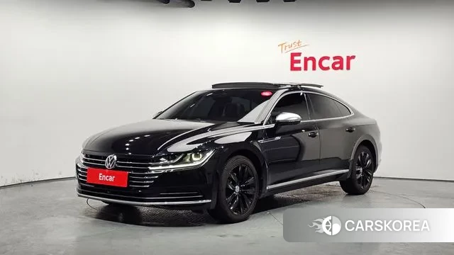 Volkswagen Arteon 2019 Черный из Кореи