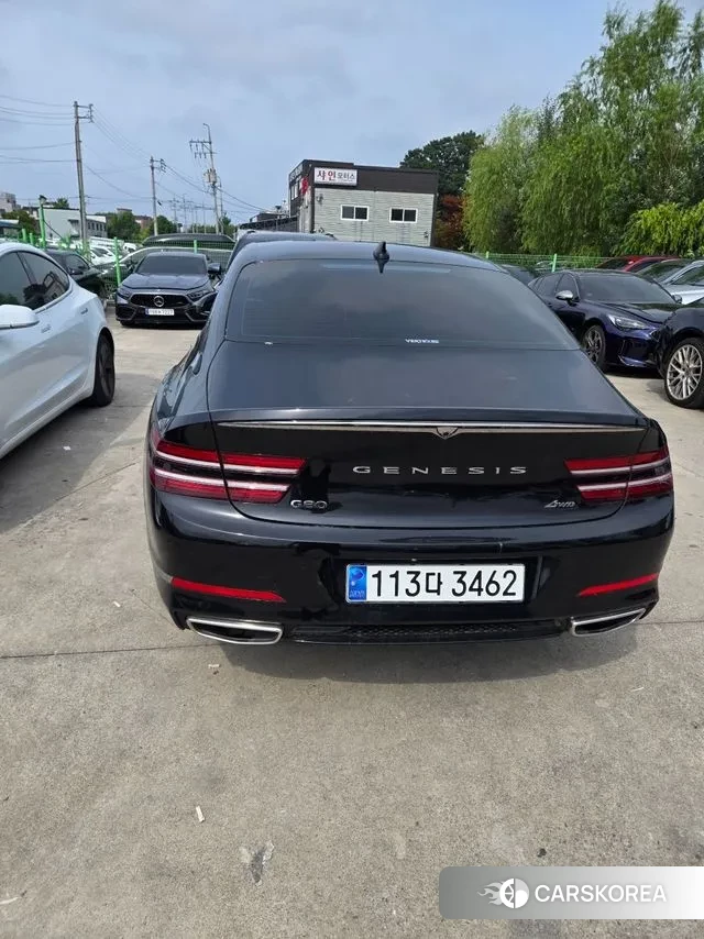 Genesis G80 (RG3) 2021 Черный из Кореи