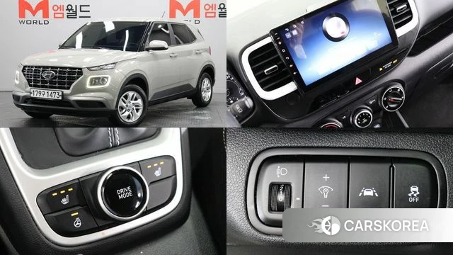 Hyundai Venue 2019 Серебристо-серый из Кореи