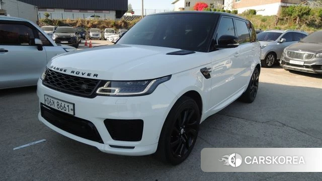 Land Rover Range Rover Sport 2nd Generation 2018 Белый из Кореи