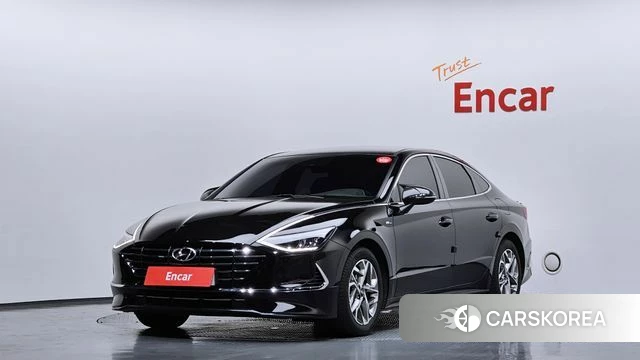 Hyundai Sonata (DN8) 2021 Черный из Кореи