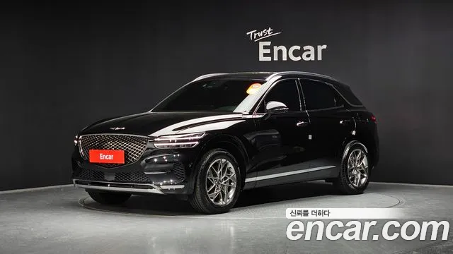 Genesis GV70 2023 Черный из Кореи