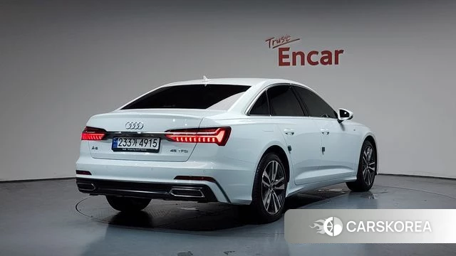 Audi A6 (C8) 2022 Белый из Кореи