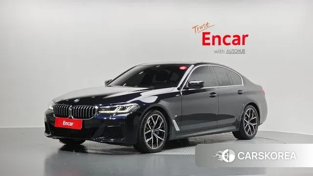 BMW 5 Series (G30) 2023 Черный из Кореи