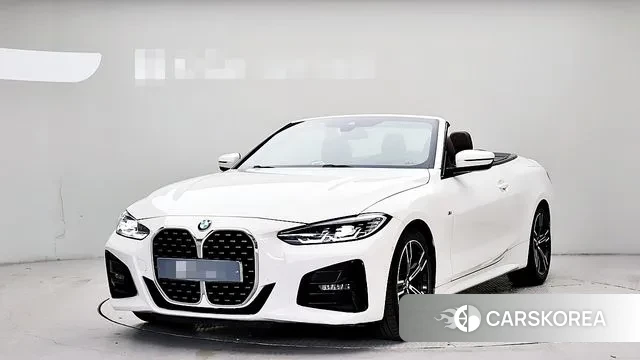 BMW 4 Series (G22) 2021 Белый из Кореи