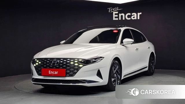 Hyundai The New Grandeur IG Hybrid 2022 Белый из Кореи