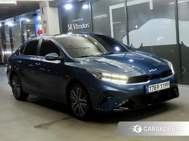 Kia The New K3 2nd generation 2021 Синий из Кореи