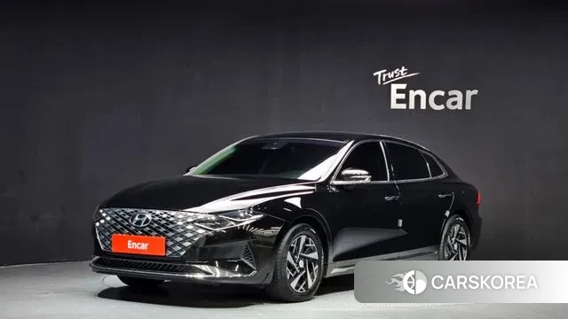 Hyundai The New Grandeur IG Hybrid 2022 Черный из Кореи