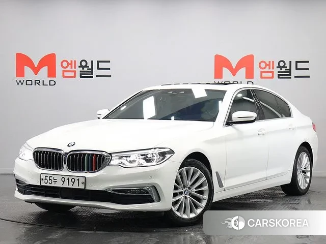 BMW 5 Series (G30) 2019 Белый из Кореи