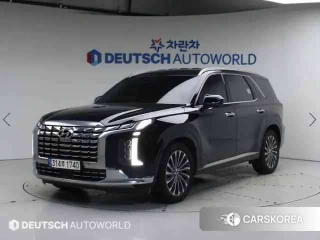 Hyundai The New Palisade 2023 Черный из Кореи